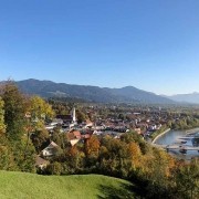 Blick auf Bad Tölz von der Mentalcoaching Akademie